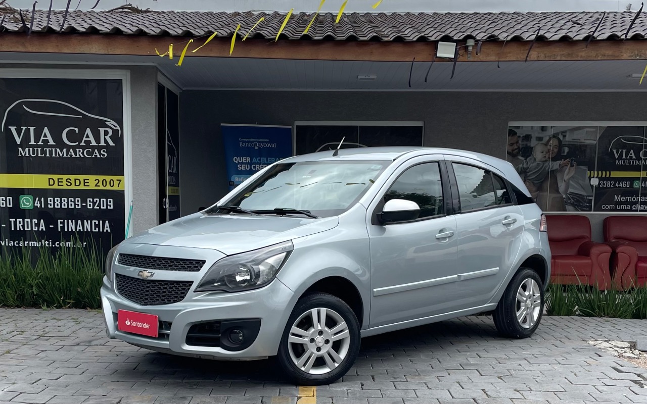 Chevrolet Agile 2012 Prata — foto 1 de 3