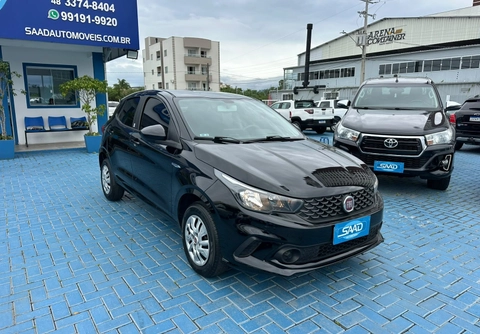 Fiat Argo DRIVE 1.0 6V Flex 2020 Preto — foto 1 de 3