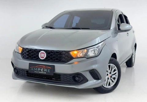 Fiat Argo DRIVE 1.0 6V Flex 2018 Cinza — foto 1 de 3