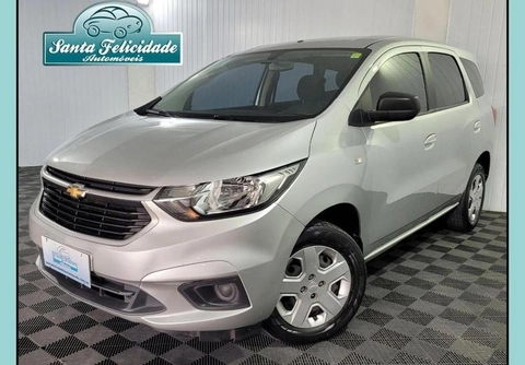 Chevrolet Spin 2022 Prata — foto 1 de 3