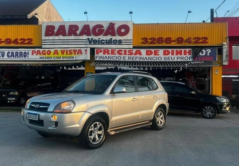 Hyundai Tucson 2.0 16V Flex Aut. 2015 Prata — foto 1 de 3