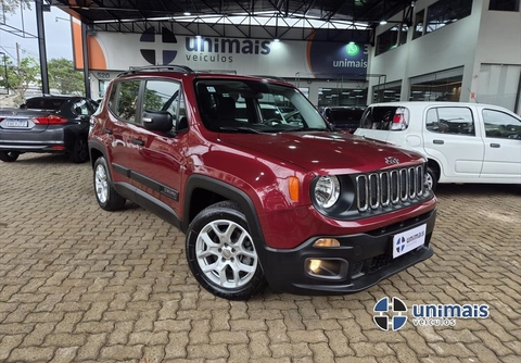 Jeep Renegade 2018 Vermelho — foto 1 de 3