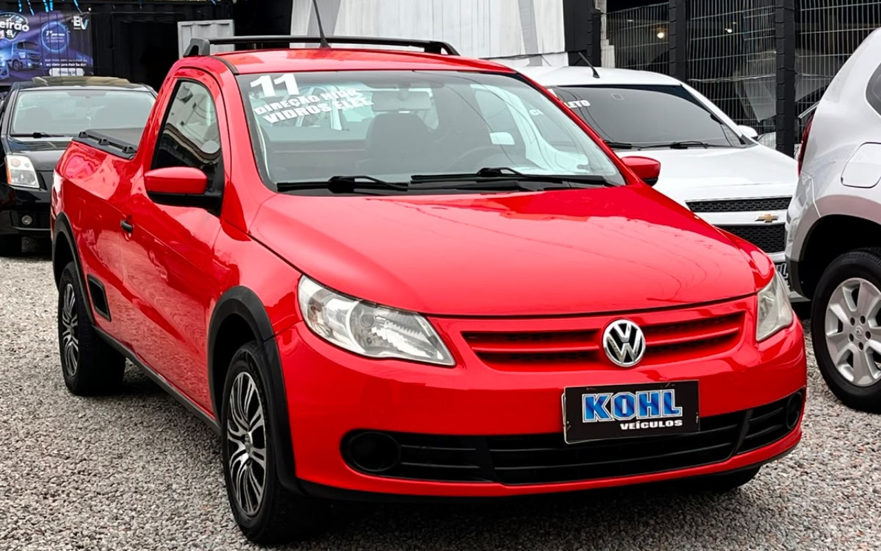 Volkswagen Saveiro 2011 Vermelho — foto 1 de 3
