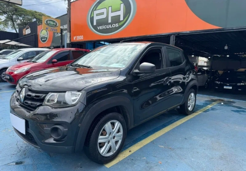 Renault Kwid 2020 Preto — foto 1 de 3