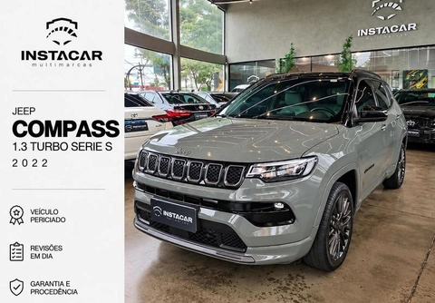 Jeep Compass 2022 Cinza — foto 1 de 3