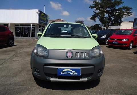 Fiat Uno 2014 Verde — foto 1 de 3