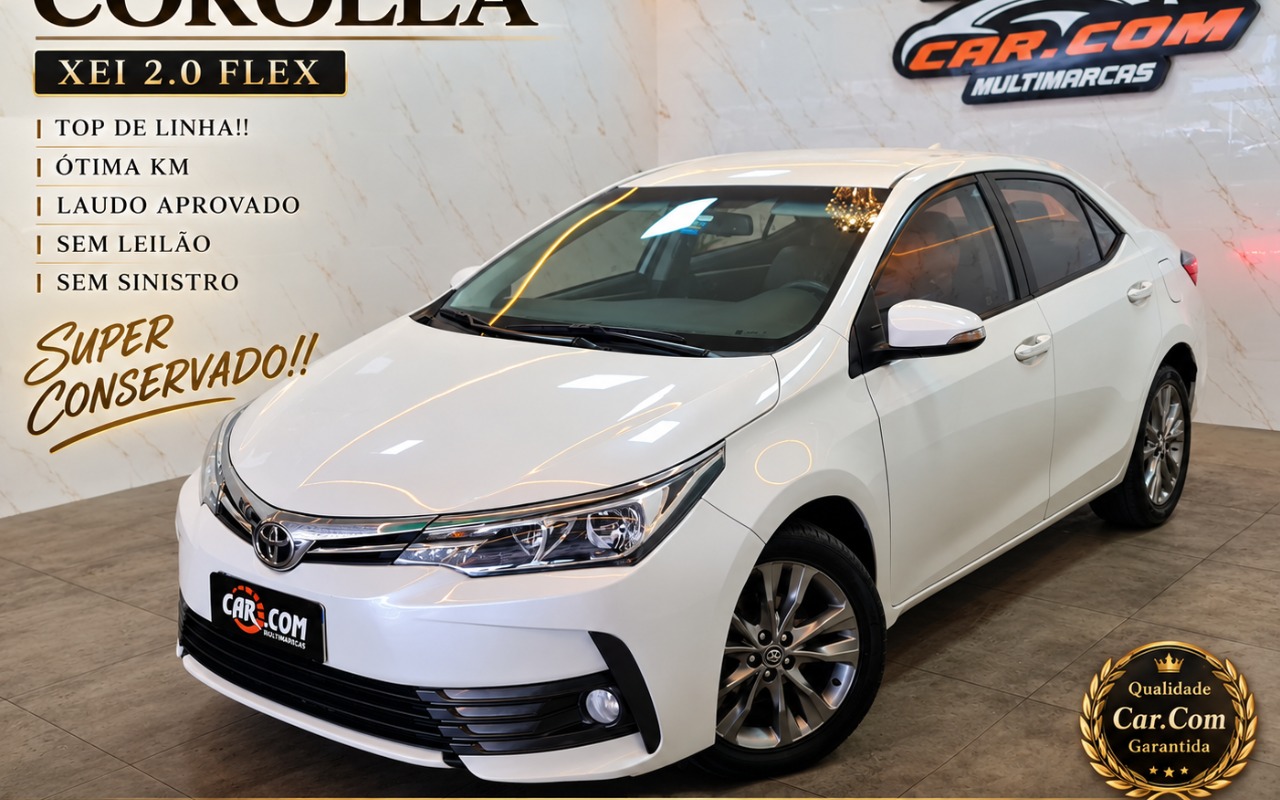 Toyota Corolla 2019 Branco — foto 1 de 3