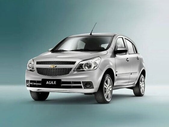 Chevrolet Agile 2012 Cinza — foto 1 de 2