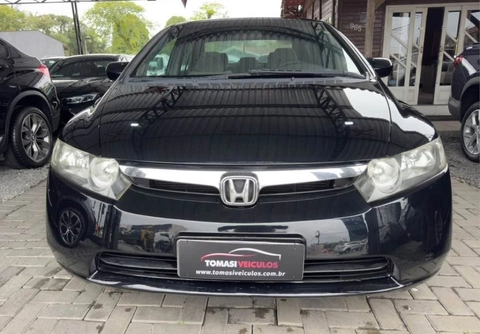 Honda Civic 2008 Preto — foto 1 de 3