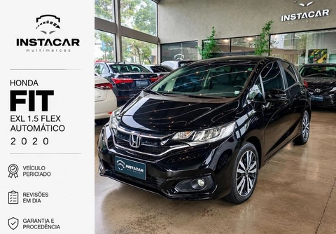 Honda Fit 2020 Preto — foto 1 de 3
