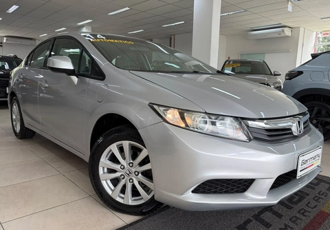 Honda Civic 2014 Prata — foto 1 de 3