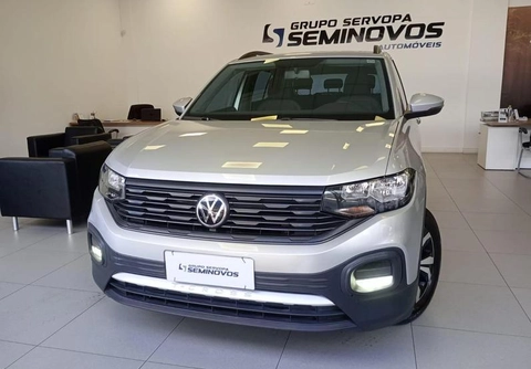Volkswagen T-Cross 2022 Prata — foto 1 de 3