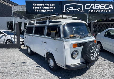 Volkswagen Kombi Escolar 1.6 MPi 1998 Cinza — foto 1 de 3