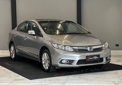 Honda Civic 2014 Cinza — foto 1 de 3