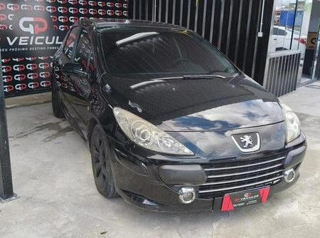 Peugeot 307 2009 Preto — foto 1 de 3