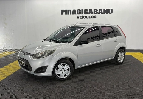 Ford Fiesta Sedan 1.0 8V Flex 4p 2014 Prata — foto 1 de 3