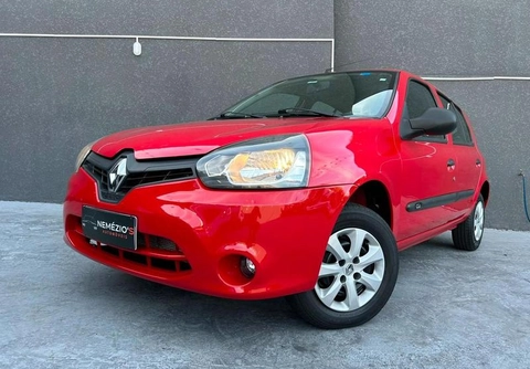Renault Clio Hi-Flex 1.0 16V 3p 2014 Vermelho — foto 1 de 3