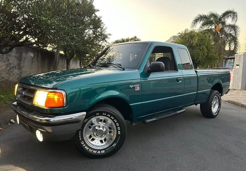 Ford Ranger 2.5 4x2 CD TB Diesel 1996 Verde — foto 1 de 3