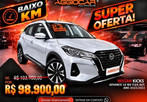 Nissan KICKS 2023 Prata — foto 1 de 3