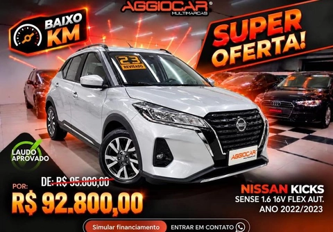 Nissan KICKS 2023 Prata — foto 1 de 3