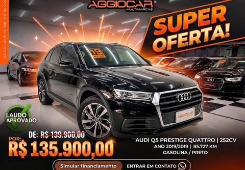 Audi Q5 2019 Preto — foto 1 de 3