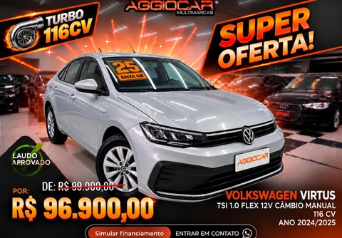 Volkswagen Virtus 2025 Prata — foto 1 de 3
