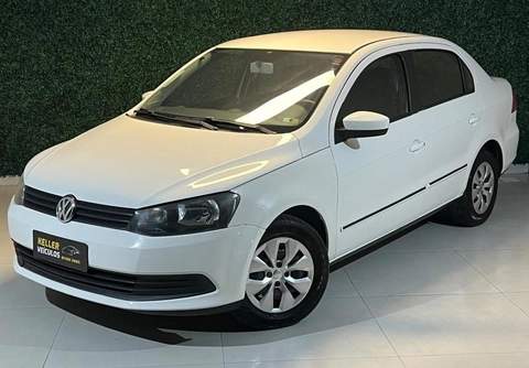 Volkswagen Voyage 1.0 Flex 12V 4p 2015 Branco — foto 1 de 3