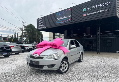 Fiat Siena 1.5 mpi 8V 4p 2015 Prata — foto 1 de 3