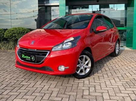 Peugeot 208 2016 Vermelho — foto 1 de 3