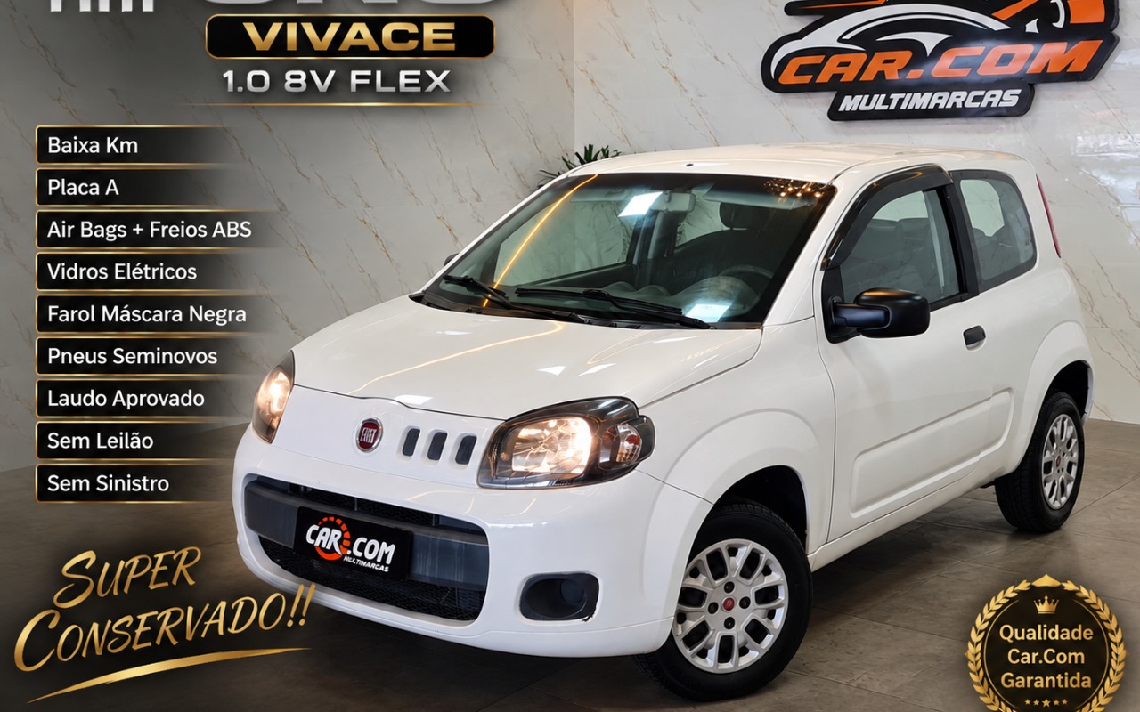 Fiat Uno 2015 Branco — foto 1 de 3
