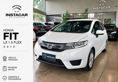 Honda Fit 2015 Branco — foto 1 de 3