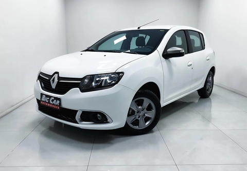 Renault Sandero vibe Flex 1.0 12V 5p 2018 Branco — foto 1 de 3