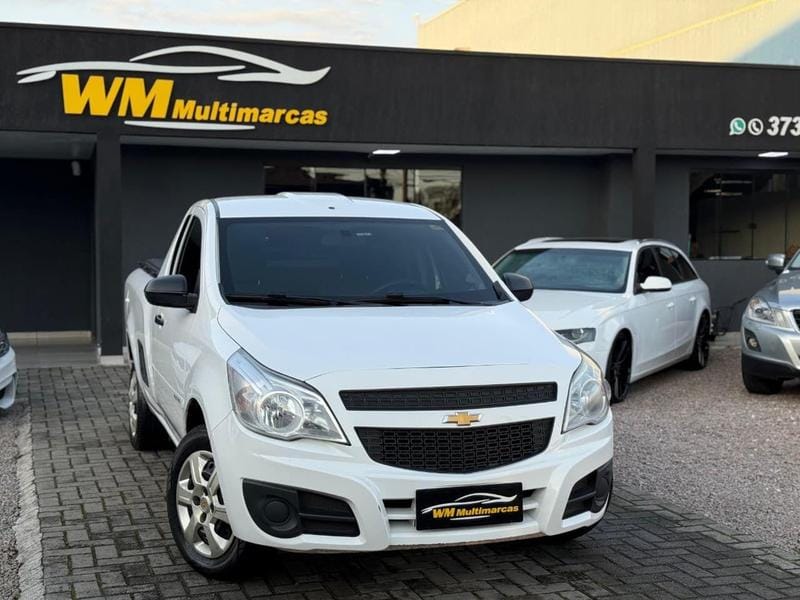 Chevrolet Montana LS 1.4 ECONOFLEX 8V 2p na cor Branco em Pinhais / PR - 43763
