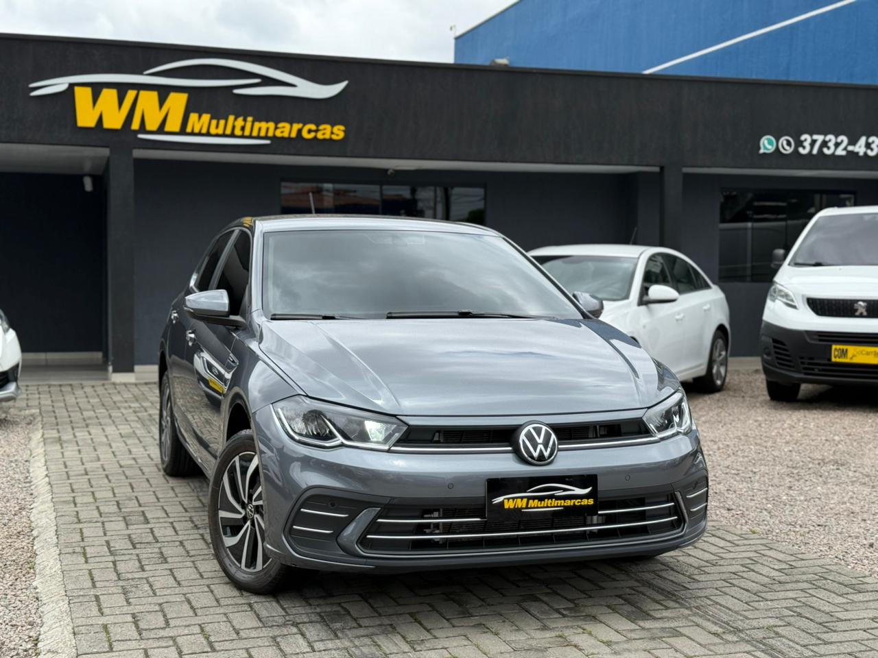 Volkswagen Polo Highline TSI 1.0 Flex 12V Aut. na cor Cinza em Pinhais / PR - 43774