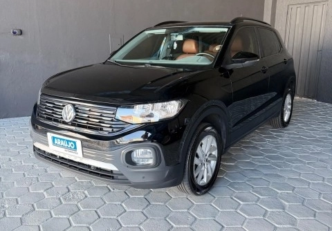 Volkswagen T-Cross 2020 Preto — foto 1 de 3