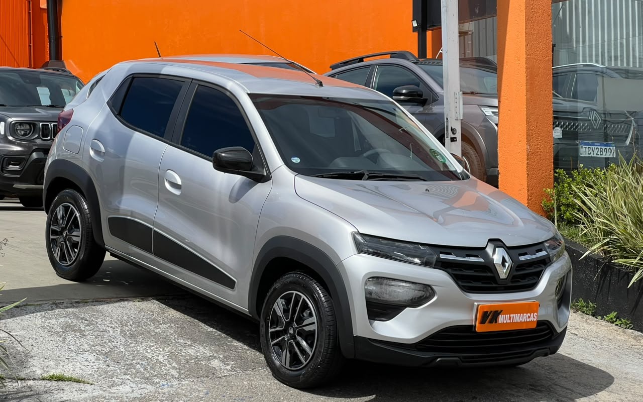 Renault Kwid 2024 Prata — foto 1 de 3