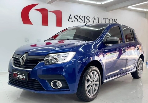 Renault Sandero 2022 Azul — foto 1 de 3