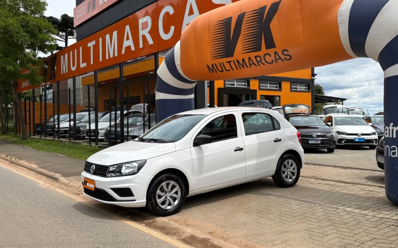 Volkswagen Gol 1.0 Flex 12V 5p 2023 Branco — foto 1 de 3