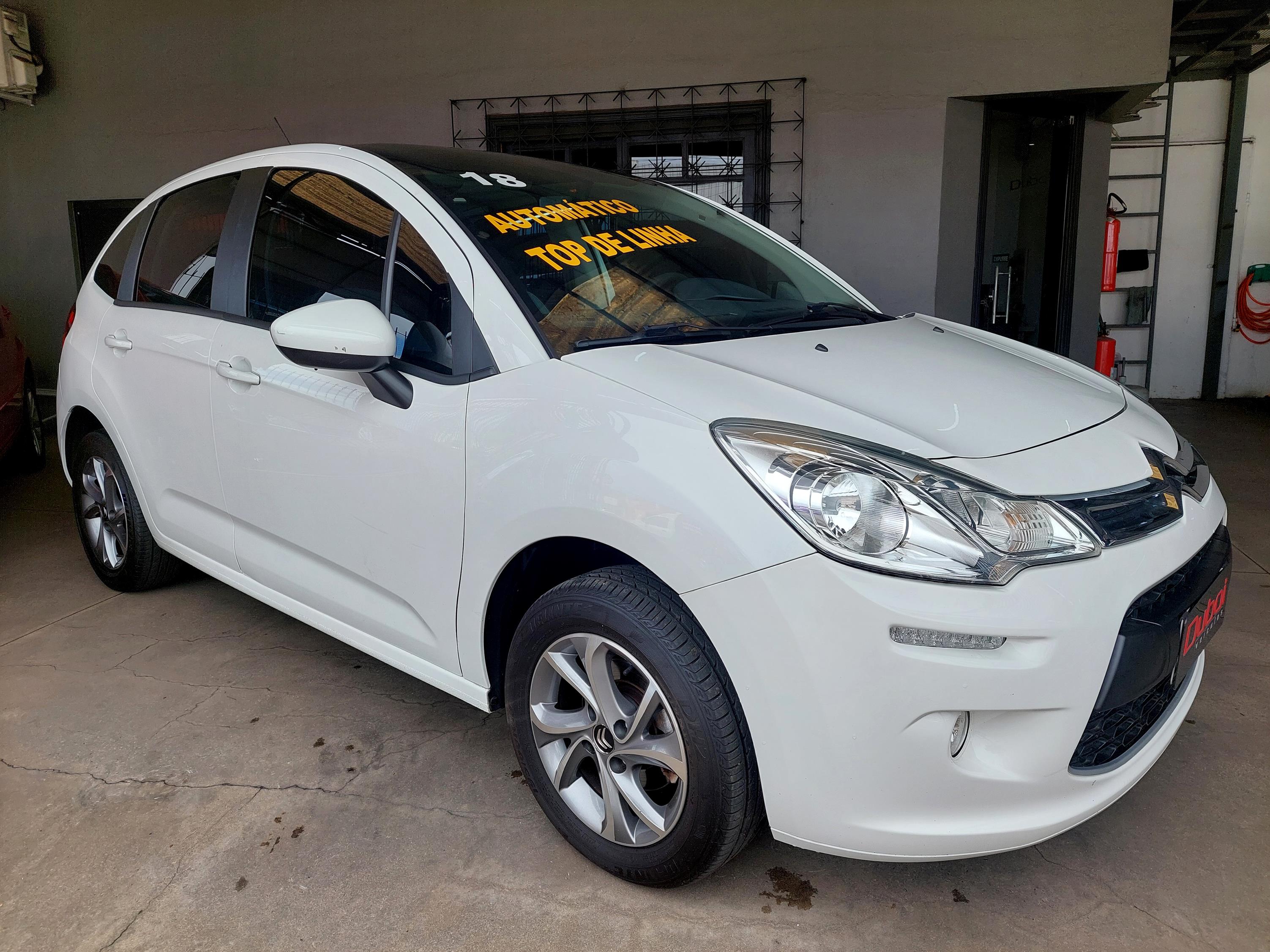 Citroën C3 Tendance 1.6 VTi Flex Start 16V Aut. na cor Branco no Canoas / RS - 43824