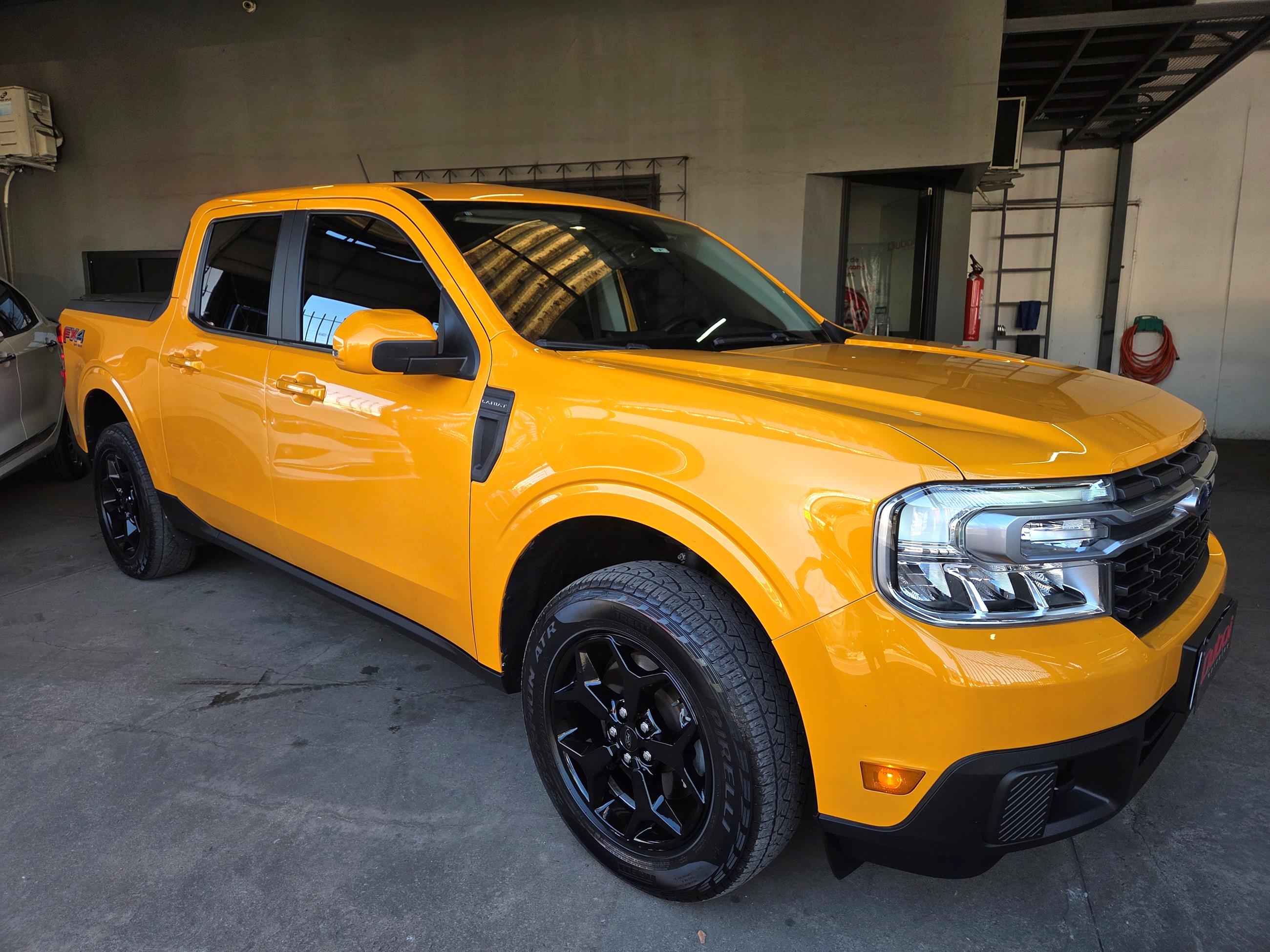 Ford Maverick Lariat FX4 2.0 EcoBoost Aut. na cor Laranja no Canoas / RS - 43826