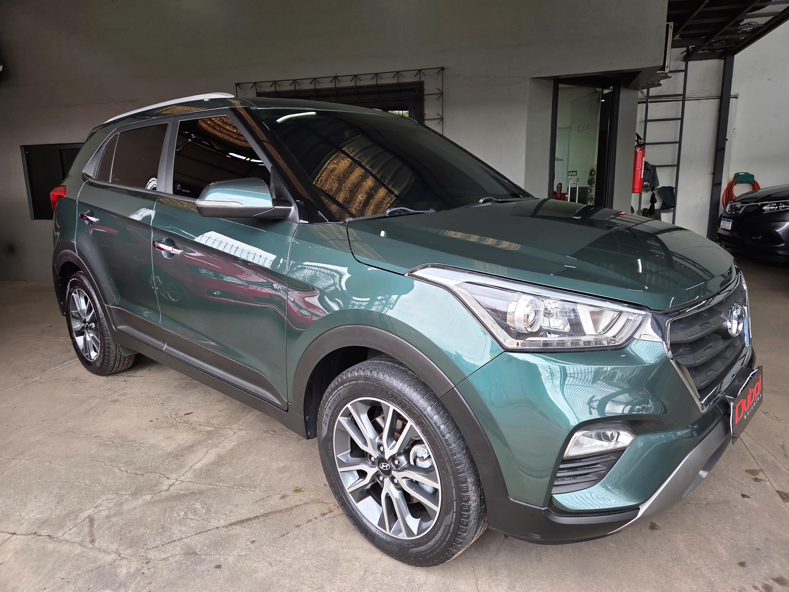 Hyundai Creta Prestige 2.0 16V Flex Aut. na cor Verde no Canoas / RS - 43828