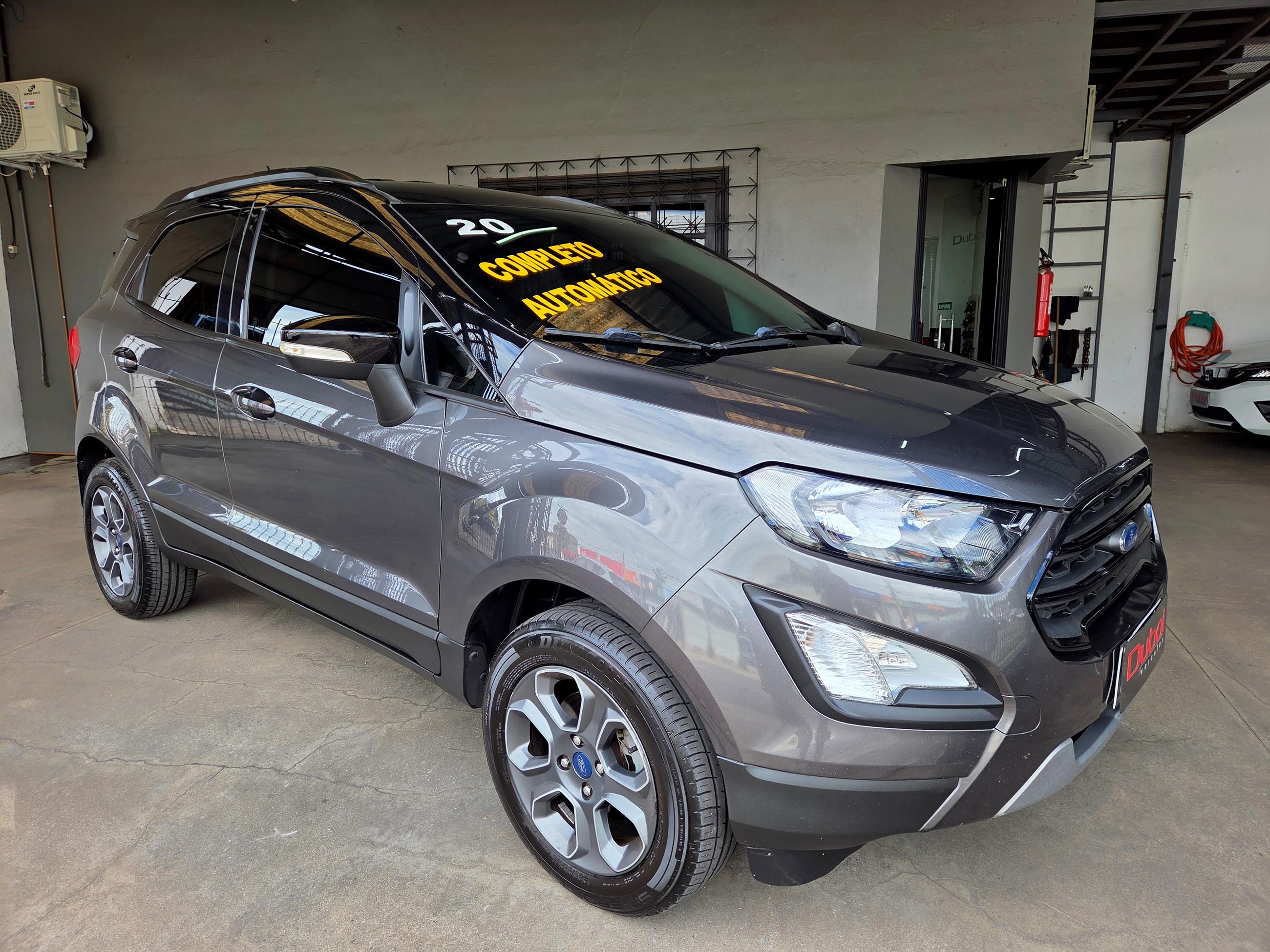 Ford EcoSport FREESTYLE 1.5 12V Flex 5p Aut. na cor Cinza no Canoas / RS - 43841