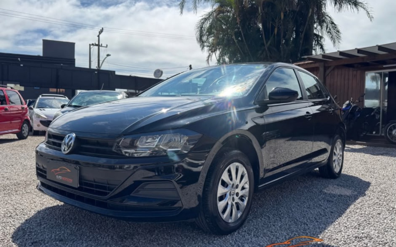 Volkswagen Polo 1.0 Flex 12V 5p 2021 Preto — foto 1 de 3