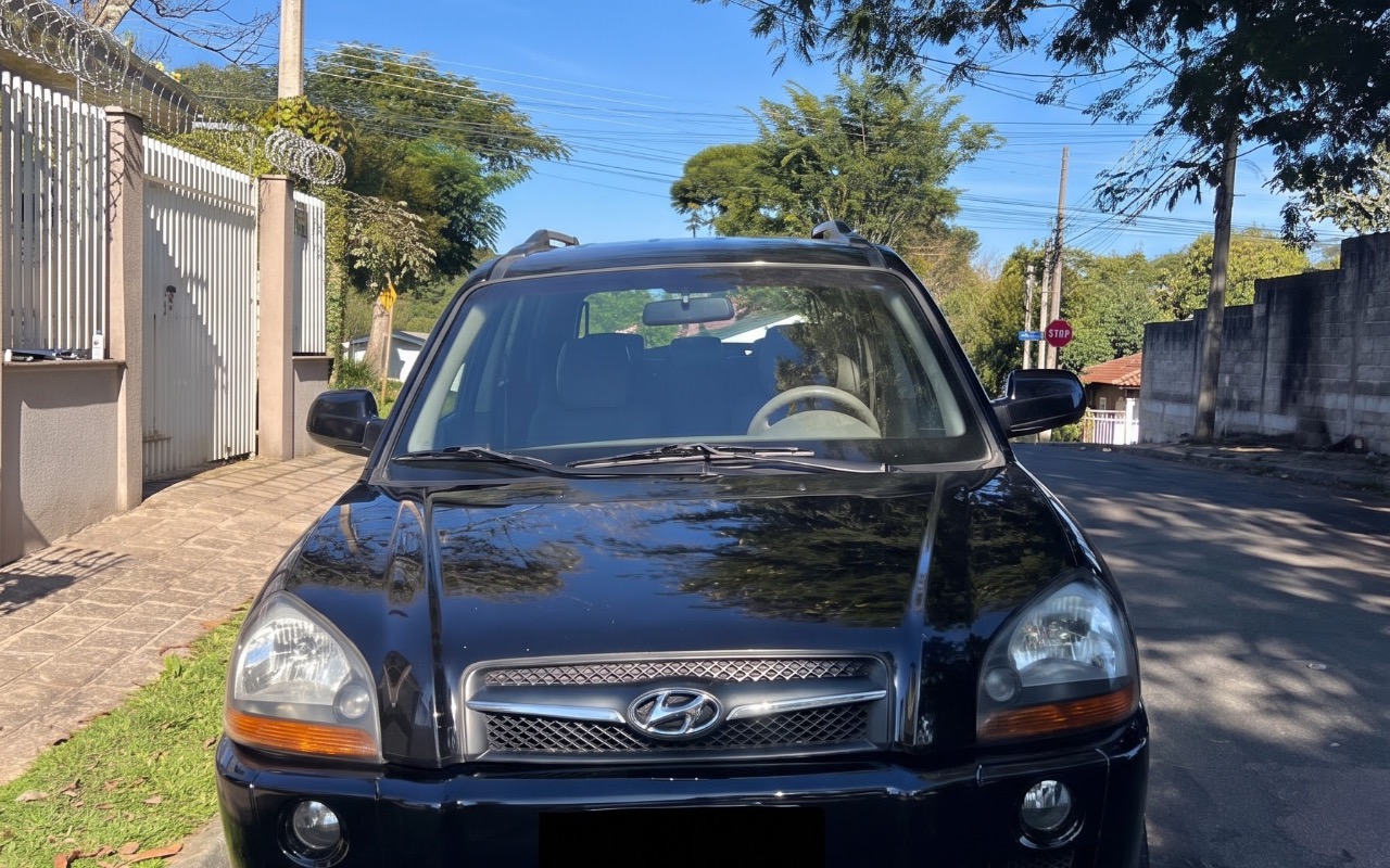 Hyundai Tucson 2.0 16V Flex Aut. 2014 Preto — foto 1 de 3