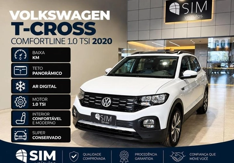 Volkswagen T-Cross 2020 Branco — foto 1 de 3