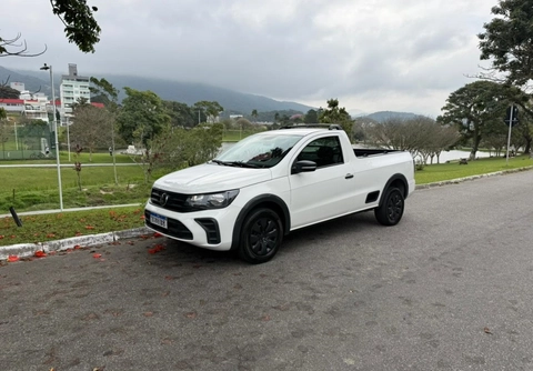 Volkswagen Saveiro 2024 Branco — foto 1 de 3
