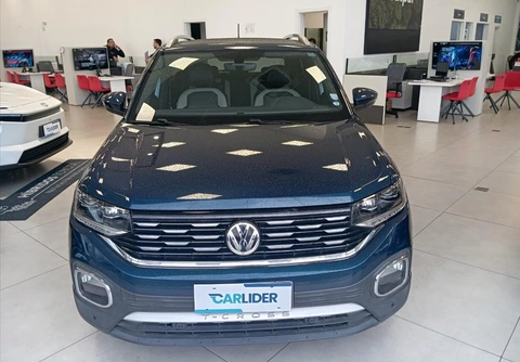 Volkswagen T-Cross 2021 Azul — foto 1 de 3