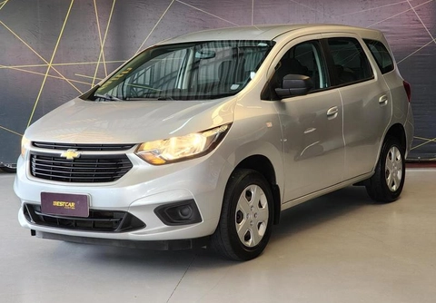 Chevrolet Spin 2020 Prata — foto 1 de 3