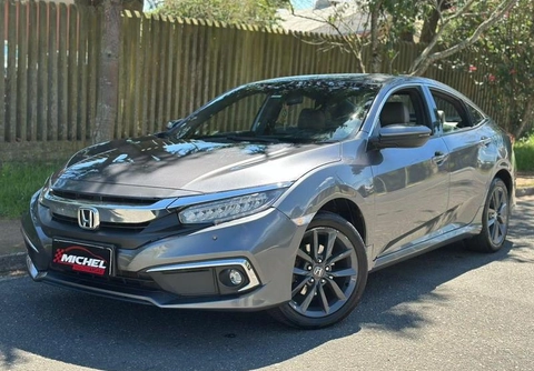 Honda Civic 2021 Cinza — foto 1 de 3