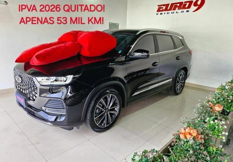 Caoa Chery Tiggo 8 PRO 1.6 TGDi Aut. 2025 Preto — foto 1 de 3